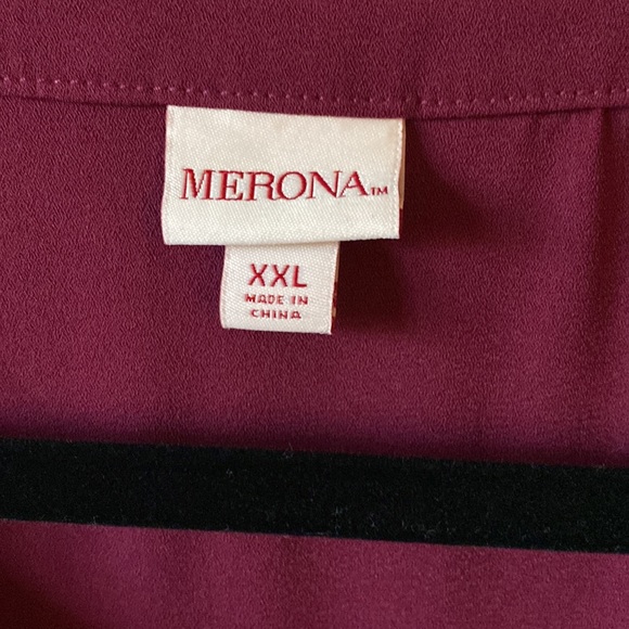 Merona Button Down Dress Size XXL - Picture 2 of 7